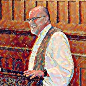 Michael Roberts - Pulpit Painting